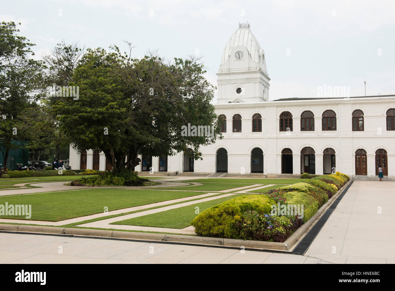 Arcade de l'indépendance, la place de l'indépendance, les jardins de cannelle, Colombo, Sri Lanka Banque D'Images