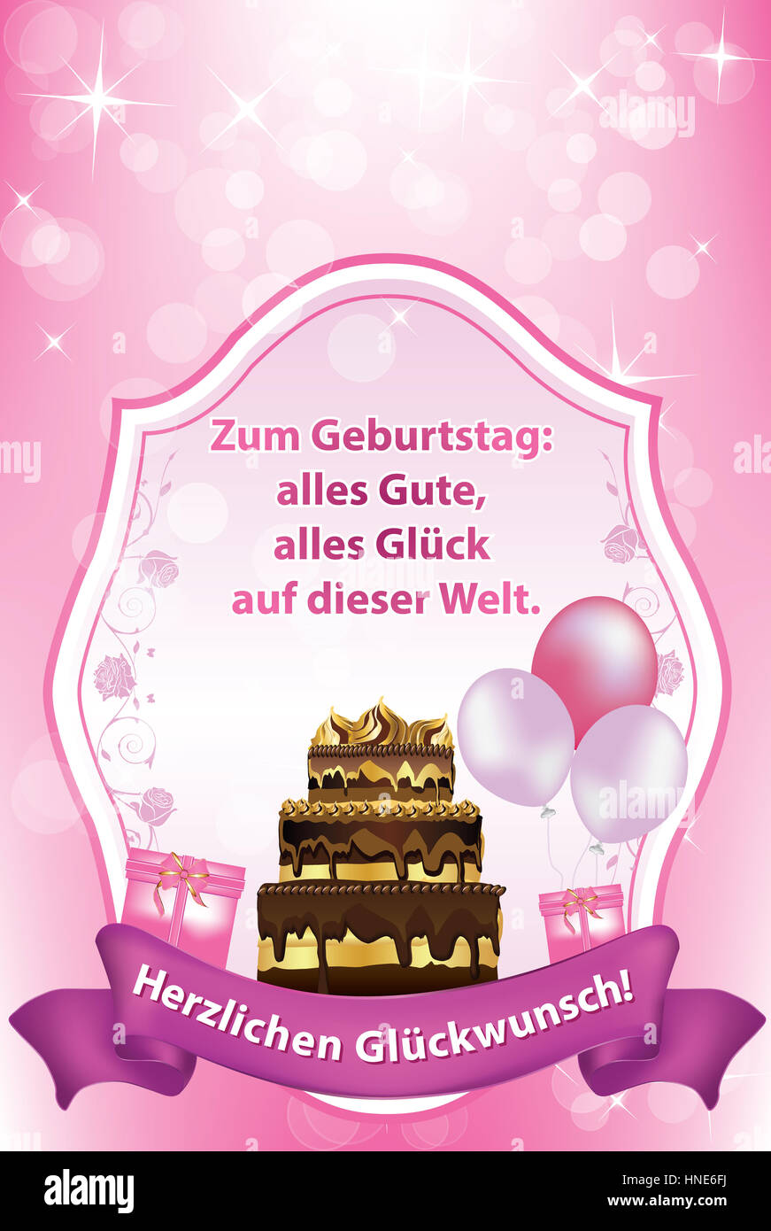 Stempel Alles Gute Zum Geburtstag