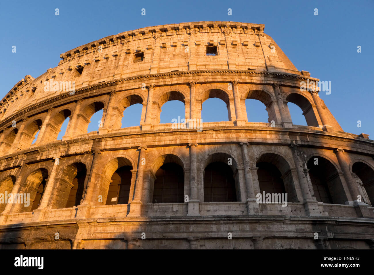 Colisée à Rome Italie Banque D'Images