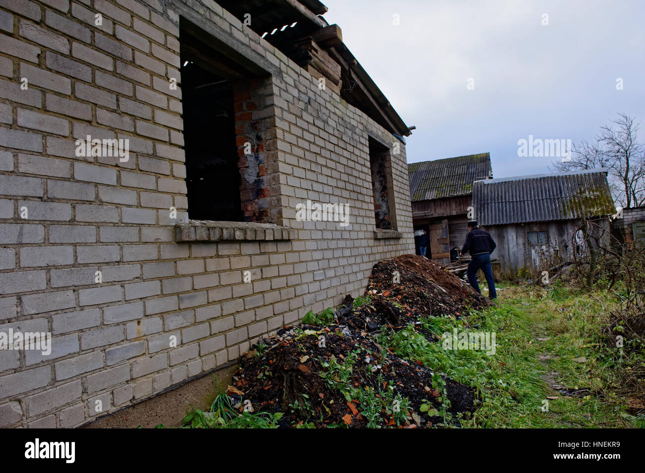 Landschaften à Litauen, Sudargas, Colizeum Banque D'Images
