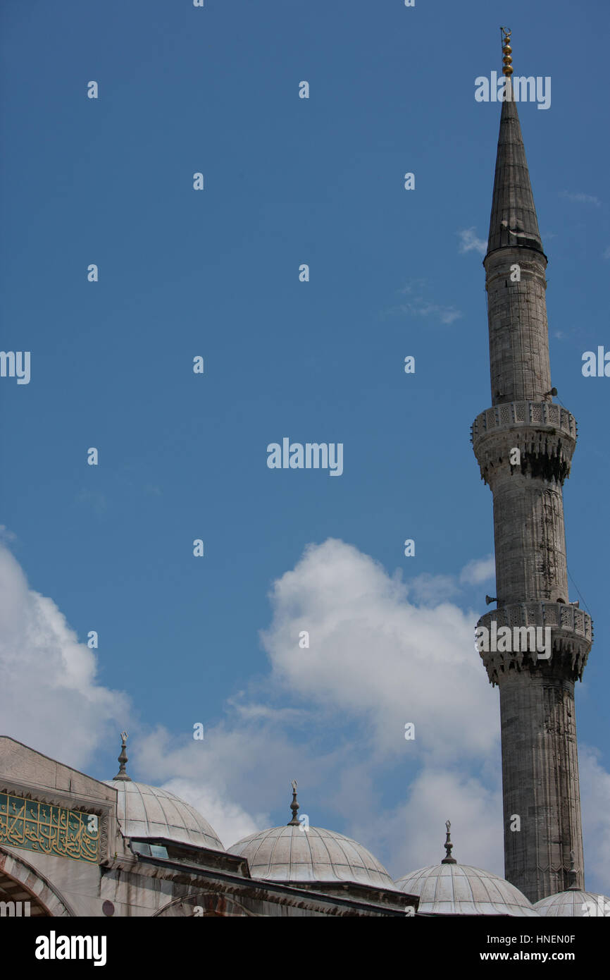 La mosquée bleue, Istanbul Banque D'Images