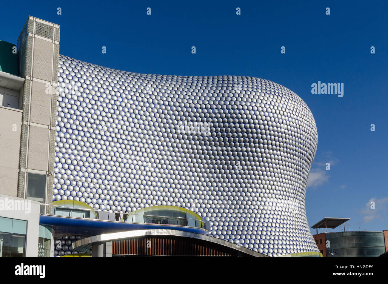 Le futuriste Selfridges building dans le centre commercial Bullring Centre à Birmingham Banque D'Images