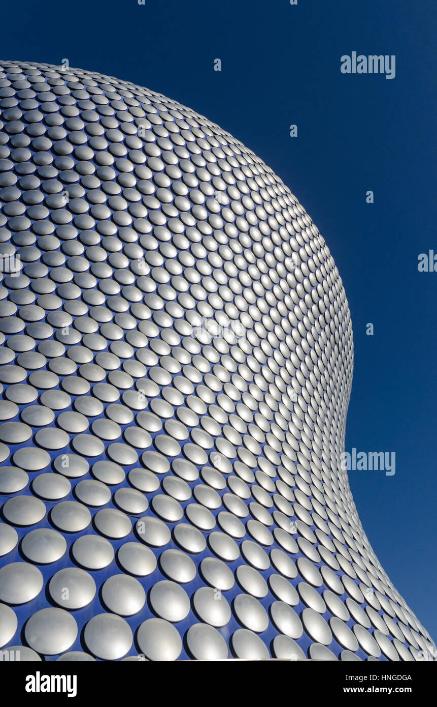 Le futuriste Selfridges building dans le centre commercial Bullring Centre à Birmingham Banque D'Images