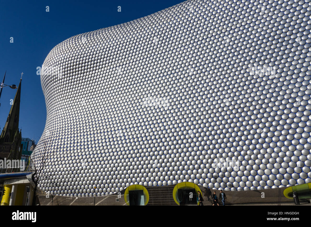 Le futuriste Selfridges building dans le centre commercial Bullring Centre à Birmingham Banque D'Images