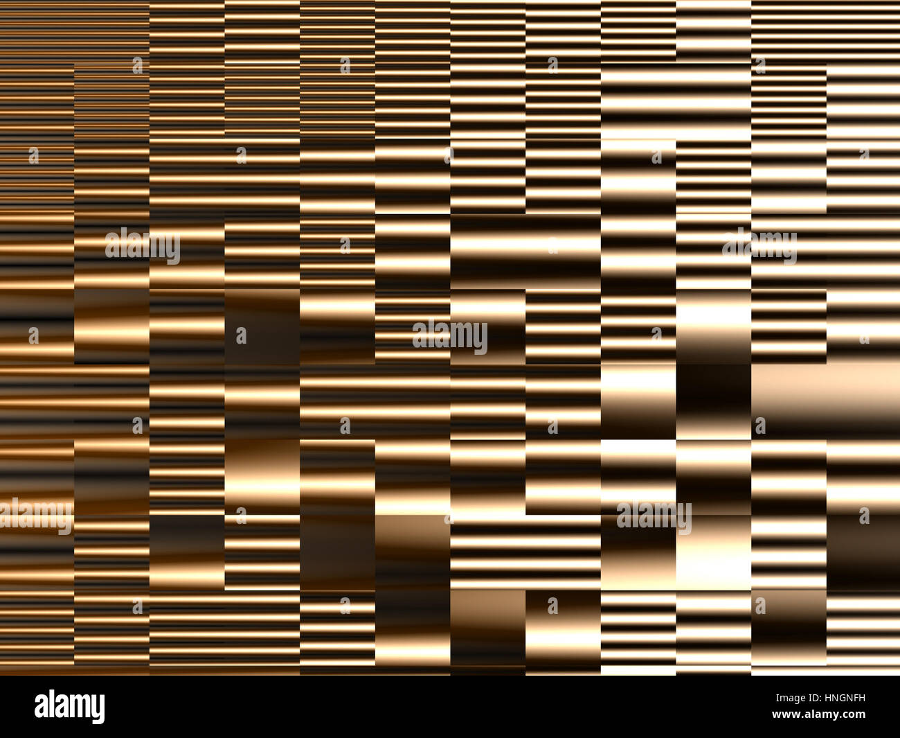 Construction géométrique abstrait arrière-plan des lignes dynamiques horizontales Banque D'Images