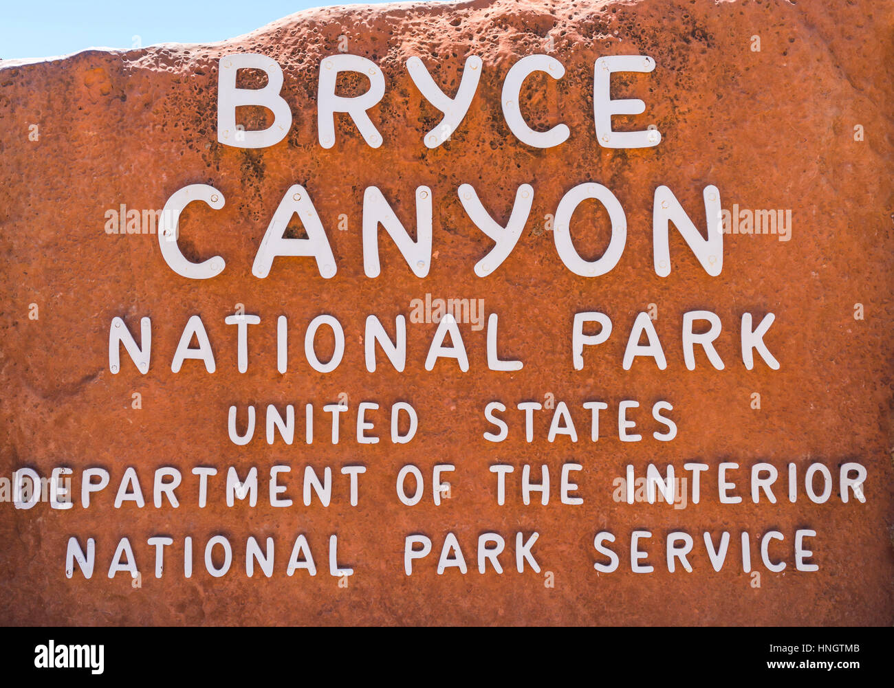Bryce Canyon National Park, Utah, USA, 2016/06/01 : Bryce canyon Utah,entrée,USA. Banque D'Images