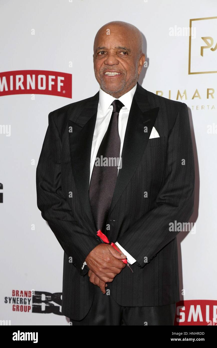 Los Angeles, CA, USA. Feb 11, 2017. Arrivées à Berry Gordy pour courbe primaire 11e GRAMMY pré-parti, le London hotel à West Hollywood, Los Angeles, CA 11 février 2017. Credit : Priscilla Grant/Everett Collection/Alamy Live News Banque D'Images