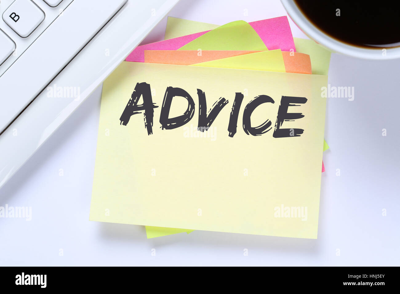 Conseils support aide assistance business solution problème clavier de l'ordinateur de bureau Banque D'Images Conseils support aide assistance business solution problème clavier de l'ordinateur de bureau Banque D'Images