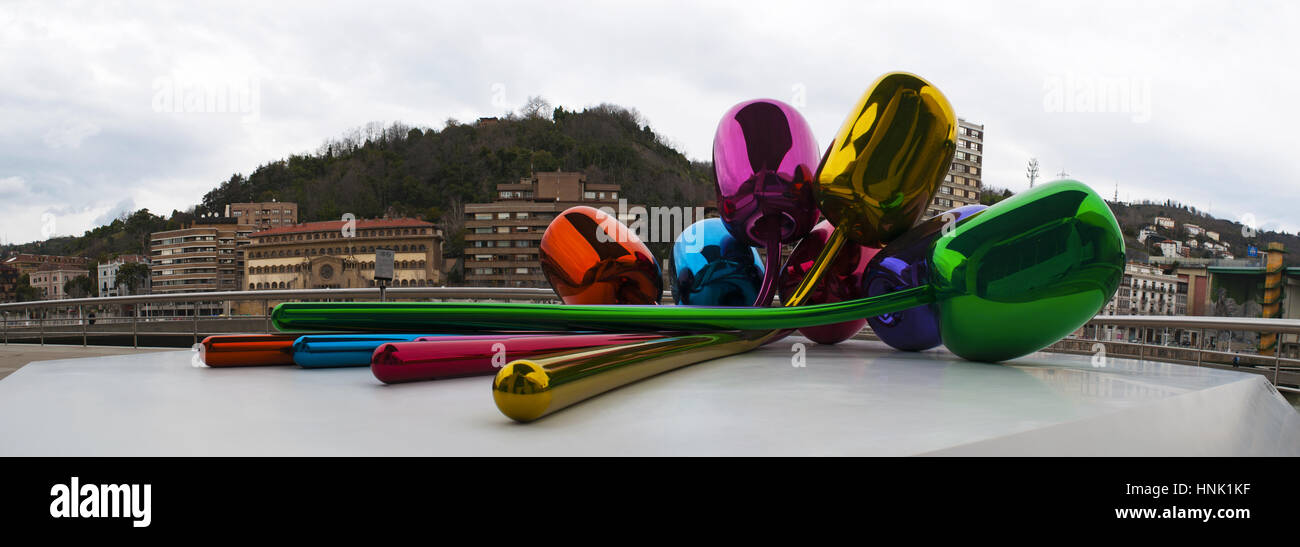 Les Tulipes Un Bouquet De Fleurs Multicolore Balloon
