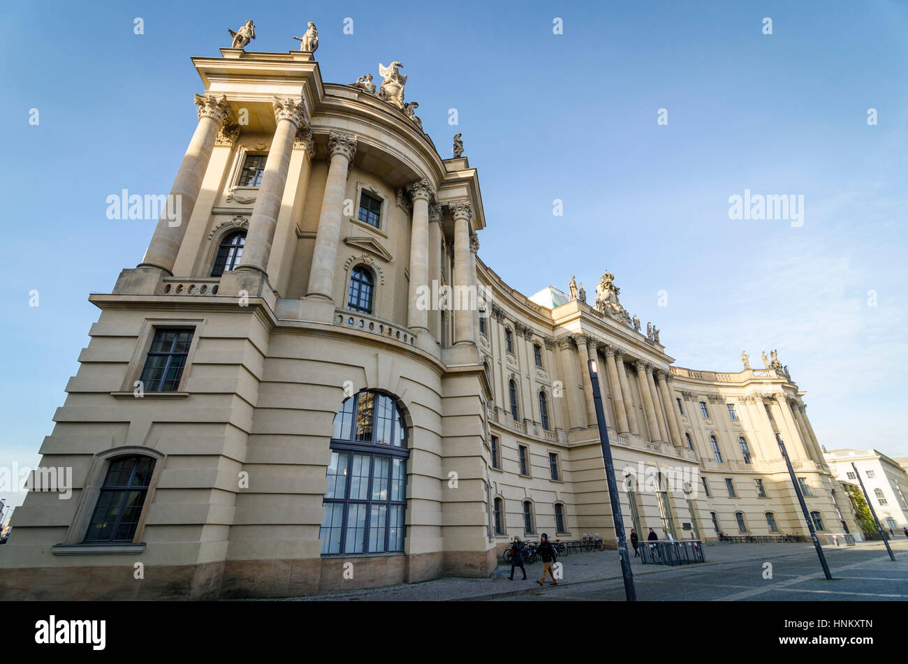 Faculté de droit / Juristische Fakultät / Alte Bibliothek, Berlin, Allemagne Banque D'Images