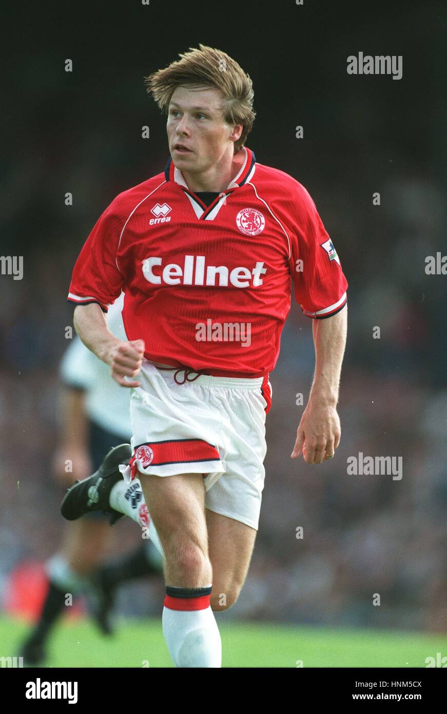 NICK BARMBY MIDDLESBROUGH FC 11 Janvier 1996 Banque D'Images