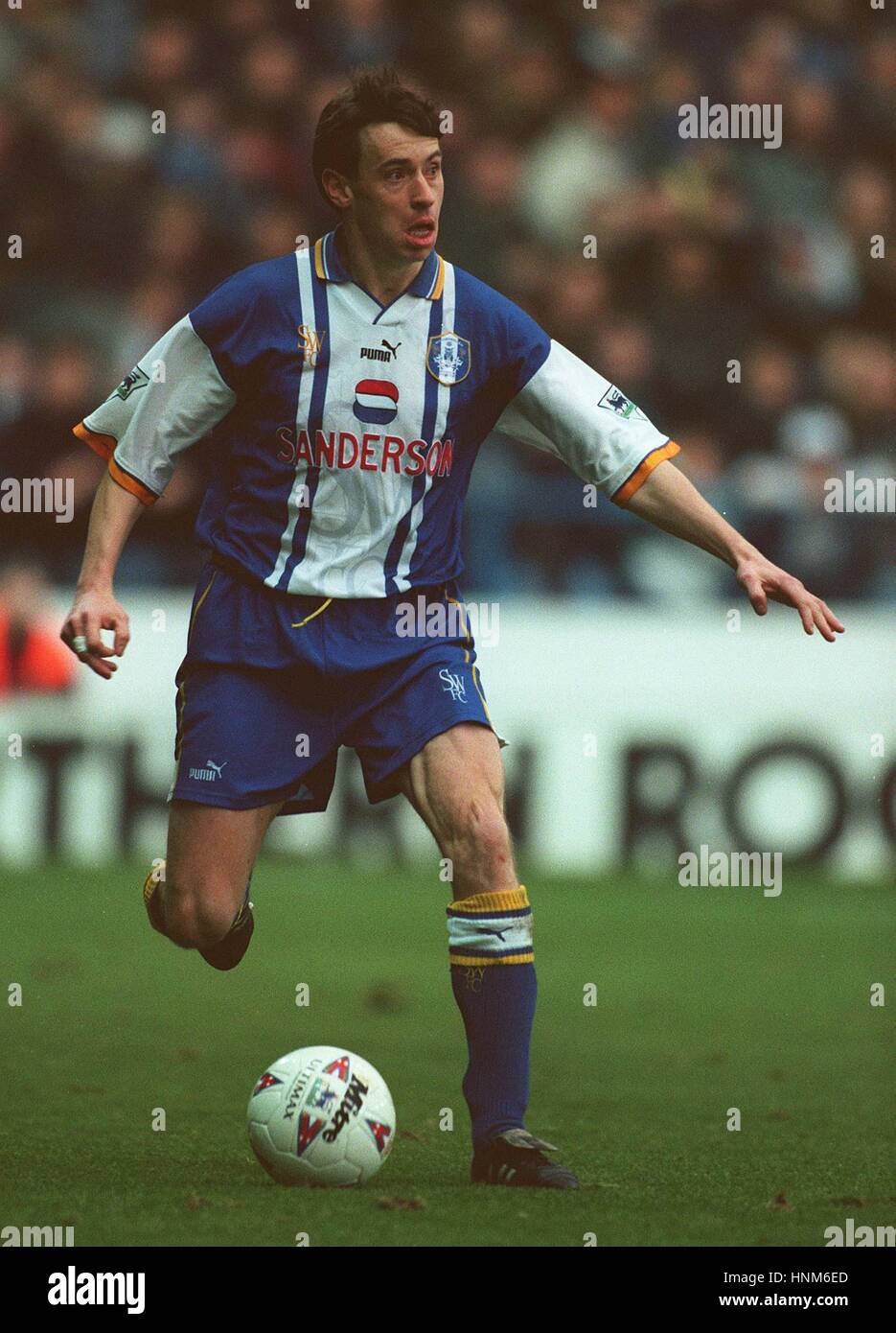 IAN NOLAN SHEFFIELD FC mercredi 04 mars 1996 Banque D'Images