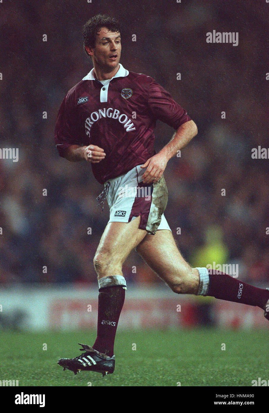 DAVID MCPHERSON COEUR DE MIDLOTHIAN FC 23 Janvier 1995 Banque D'Images