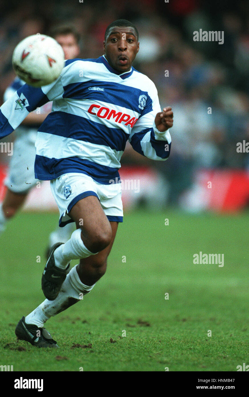 ANDY IMPEY Queens Park Rangers FC 20 mars 1995 Banque D'Images