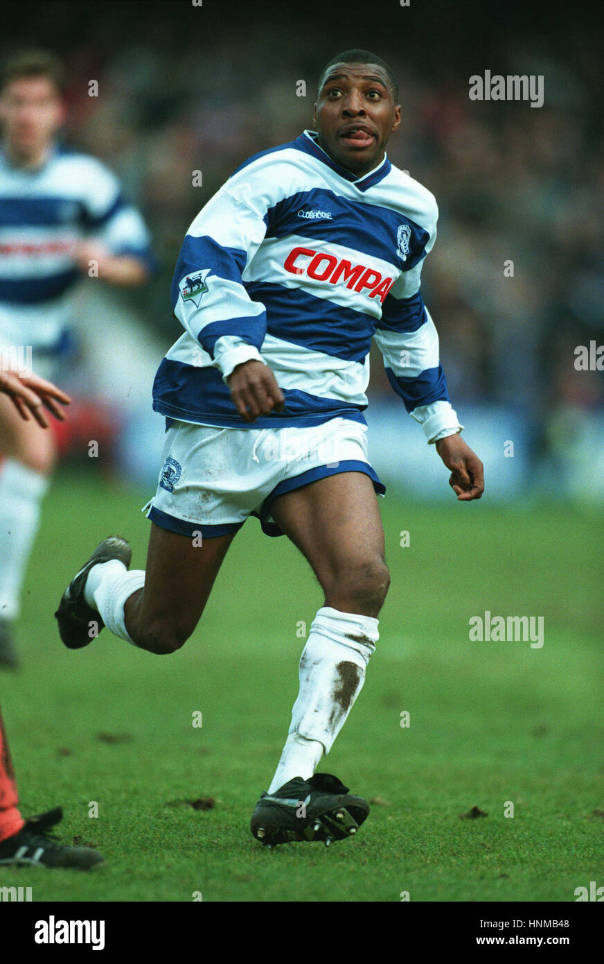 ANDY IMPEY Queens Park Rangers FC 20 mars 1995 Banque D'Images