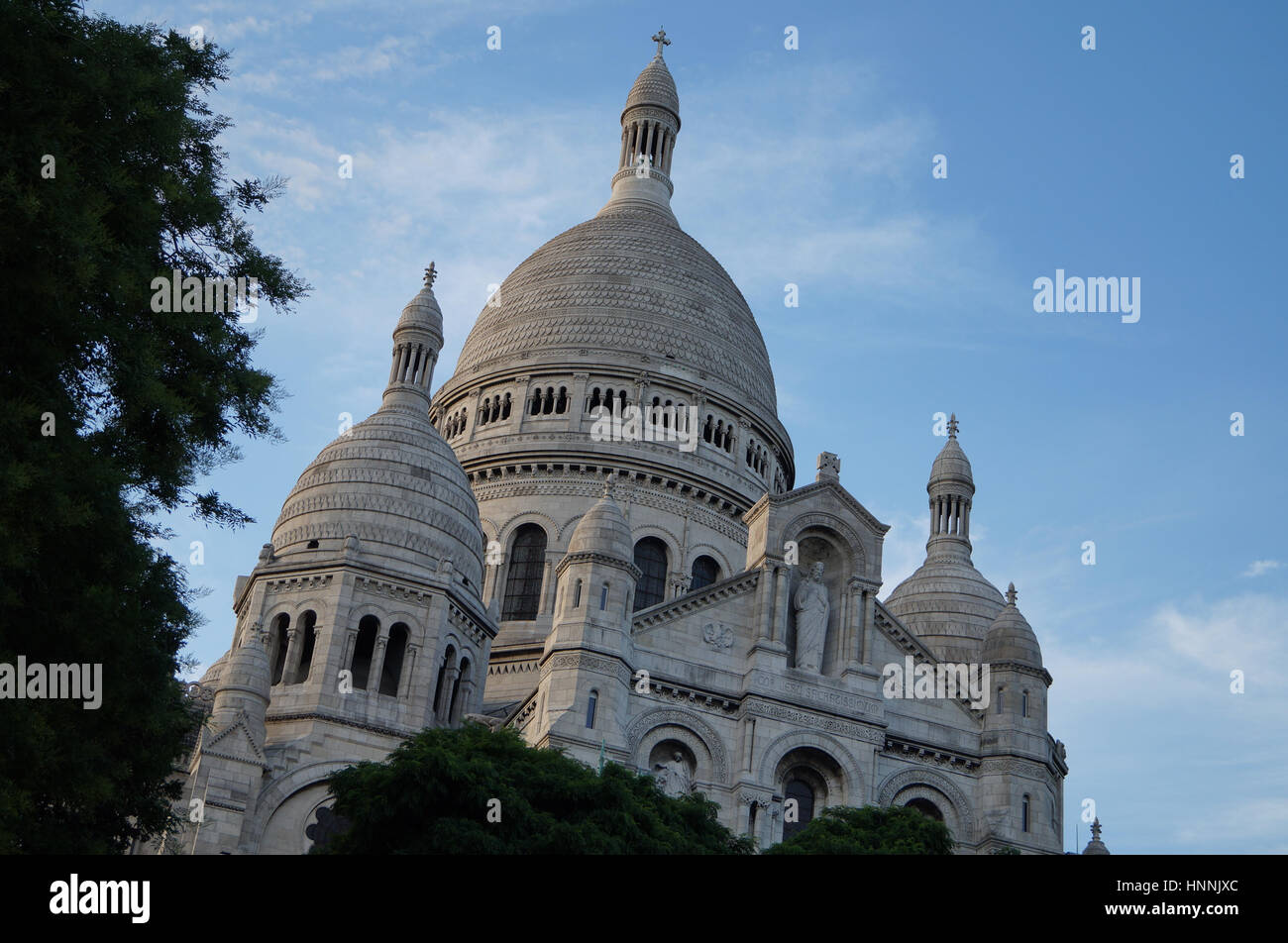 Basilique du Sacré-Coeur de Montmartre Banque D'Images