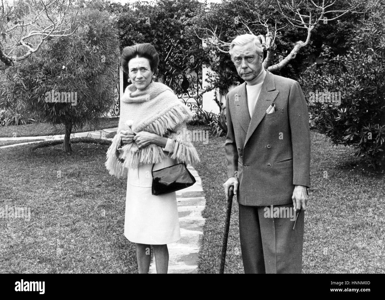 Duc et Duchesse de Windsor en France vers 1960 Banque D'Images