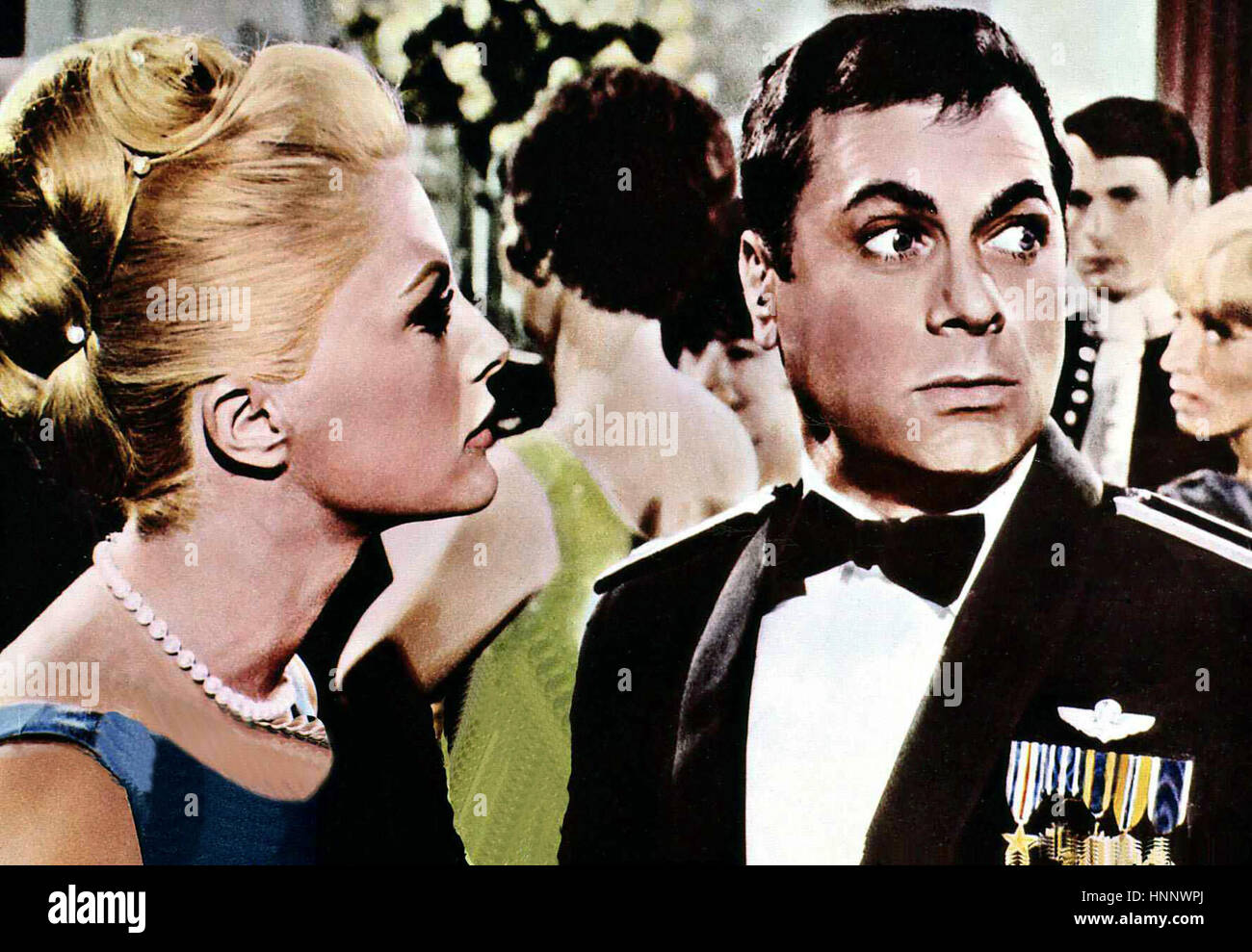 Finger weg von meiner Frau aka. Pas avec ma femme, vous n'avez pas !, USA 1966 Réalisateur : Norman Panama/acteurs Stars : Tony Curtis, Virna Lisi, George C. Scott Banque D'Images
