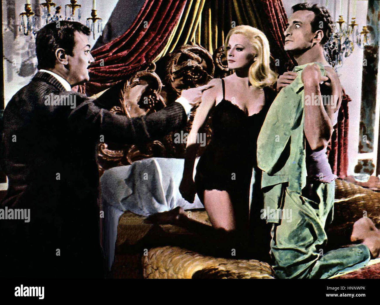 Finger weg von meiner Frau aka. Pas avec ma femme, vous n'avez pas !, USA 1966 Réalisateur : Norman Panama/acteurs Stars : Tony Curtis, Virna Lisi, George C. Scott Banque D'Images