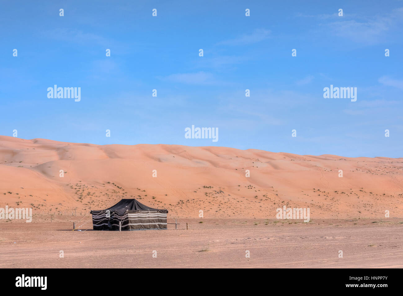 Wahiba Sands, Oman, au Moyen-Orient, en Asie Banque D'Images