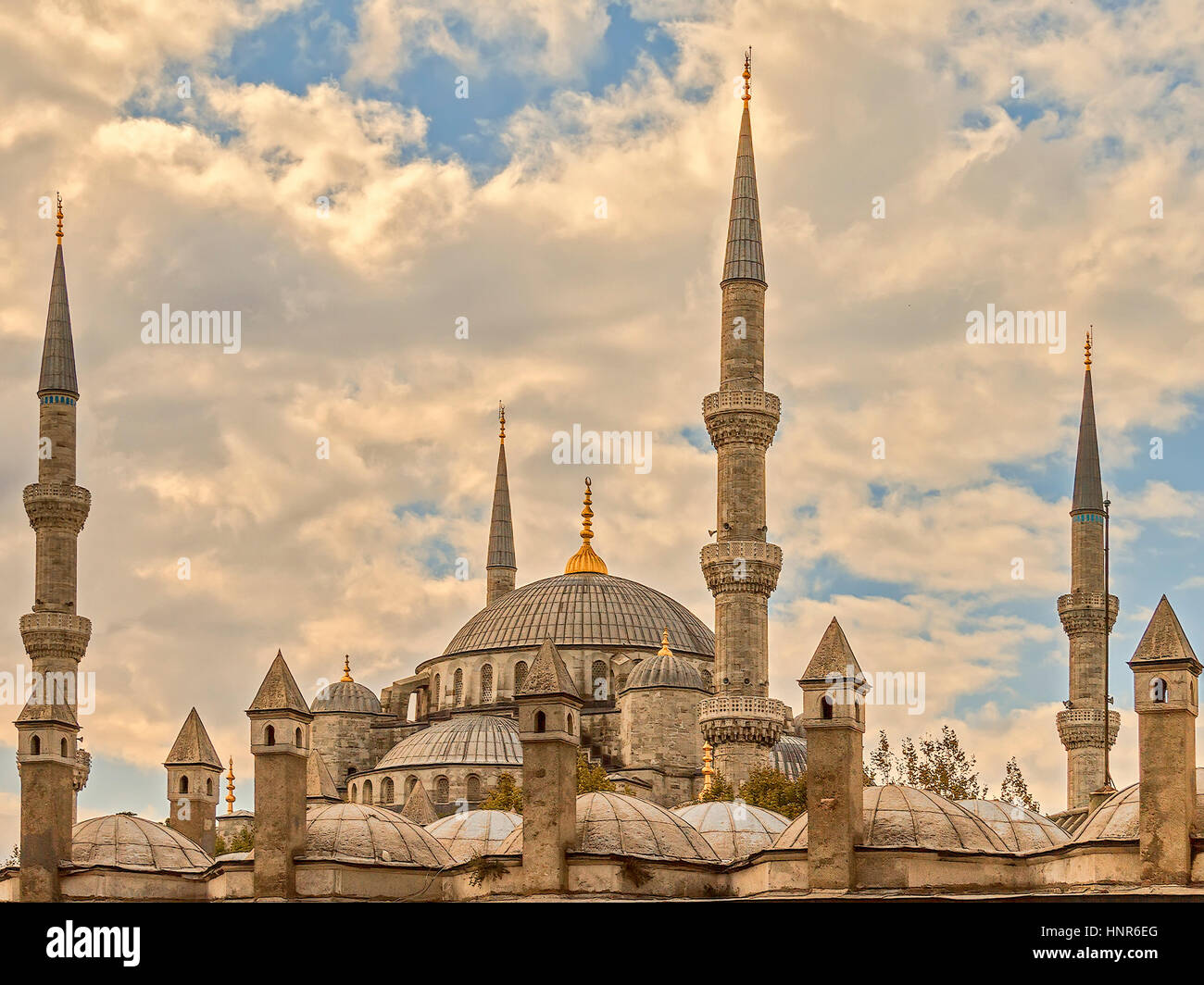 Mosquée Bleue Istanbul Turquie Banque D'Images