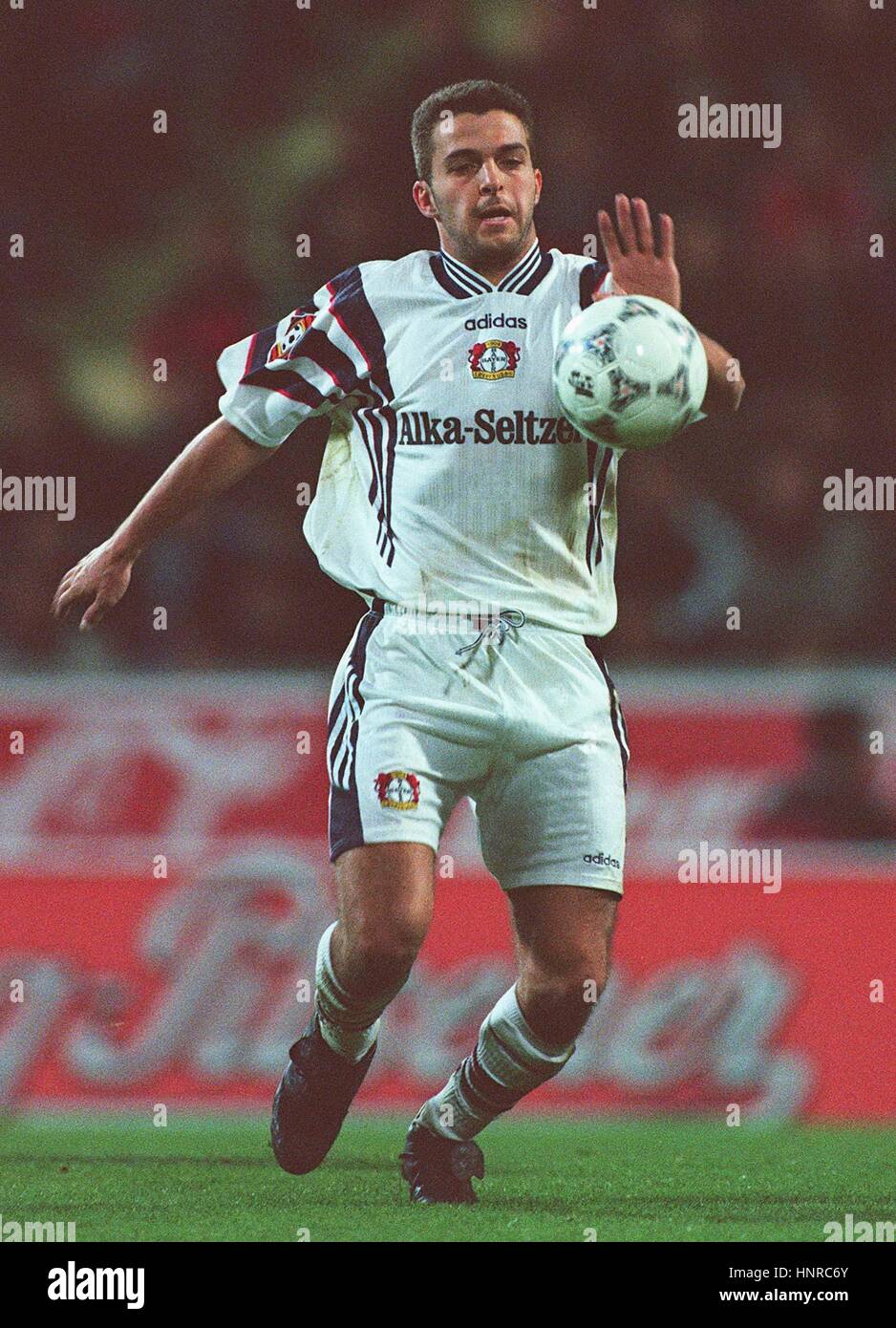 ZE ELIAS TSV BAYER 04 LEVERKUSEN 24 Octobre 1996 Banque D'Images