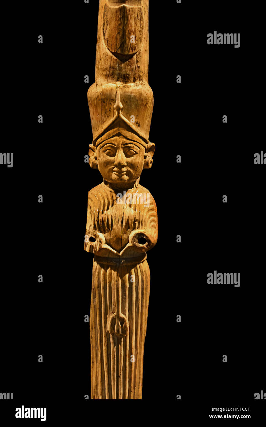 Fragment d'un instrument de musique - soi-disant Déesse Swan Ephèse ( Turquie ) BC 650 Ivoire grec lydien Banque D'Images