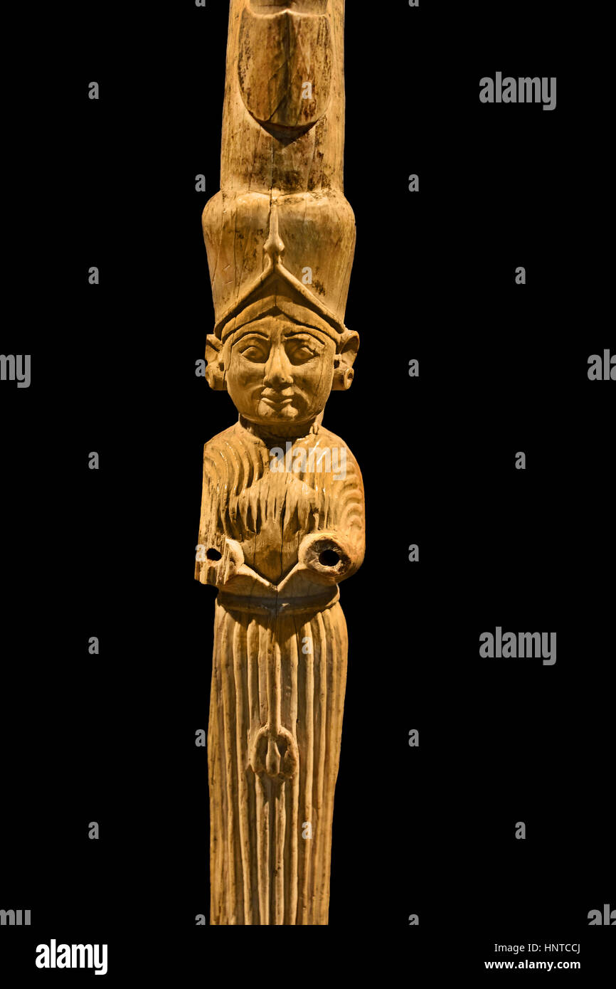 Fragment d'un instrument de musique - soi-disant Déesse Swan Ephèse ( Turquie ) BC 650 Ivoire grec lydien Banque D'Images