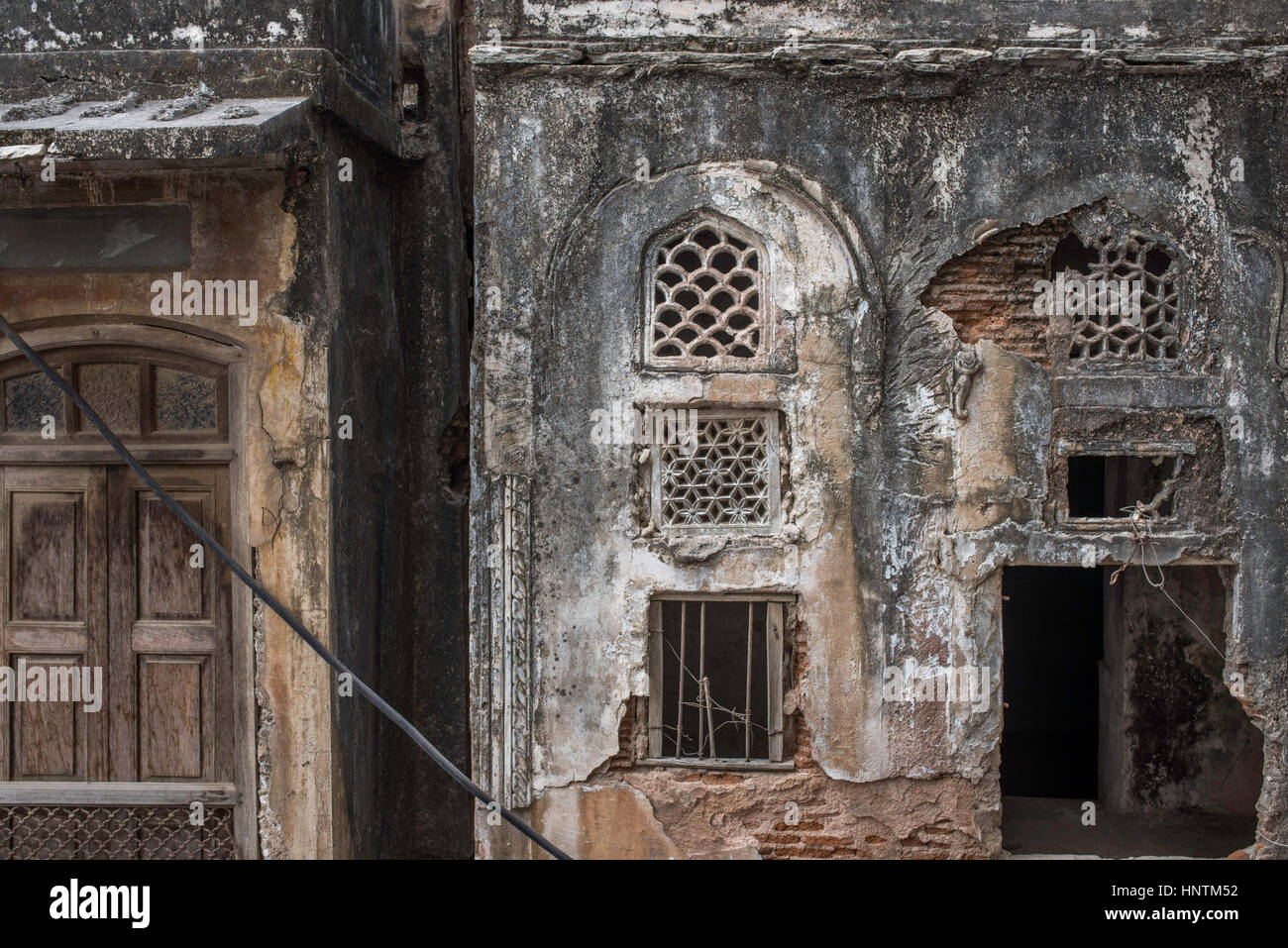 Construction deccayed, pushkar inde Banque D'Images