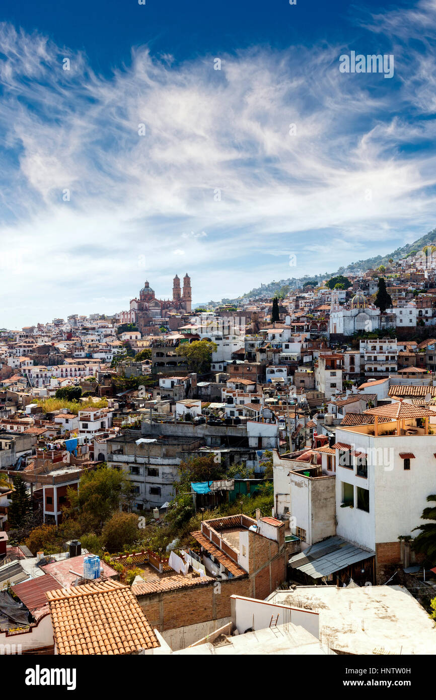 Vue sur Taxco, Mexique, Amérique du Nord Banque D'Images