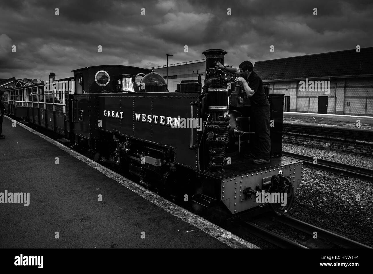 Des trains à vapeur du patrimoine Banque D'Images