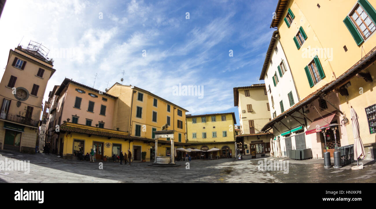 Pistoia, est une ville Italienne, capitale de la province de Toscane, en Italie centrale. Banque D'Images