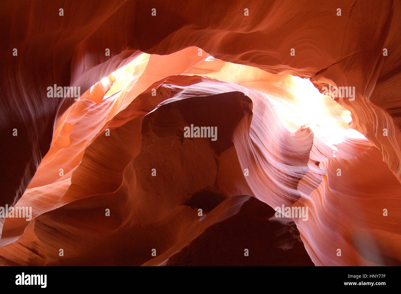 Merveille de la nature - l'Antelope Canyon dans la partie occidentale de l'USA Banque D'Images