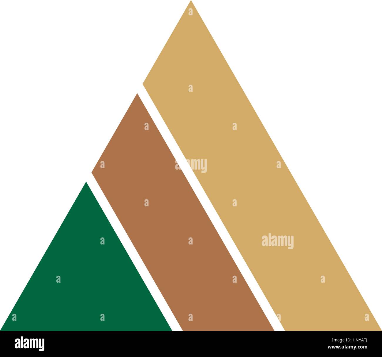 Triangle Illustration de Vecteur