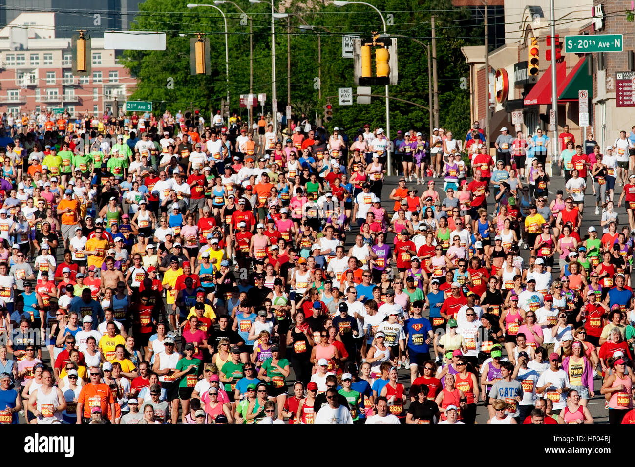 Marathon de la musique country, Nashville, Tennessee Banque D'Images