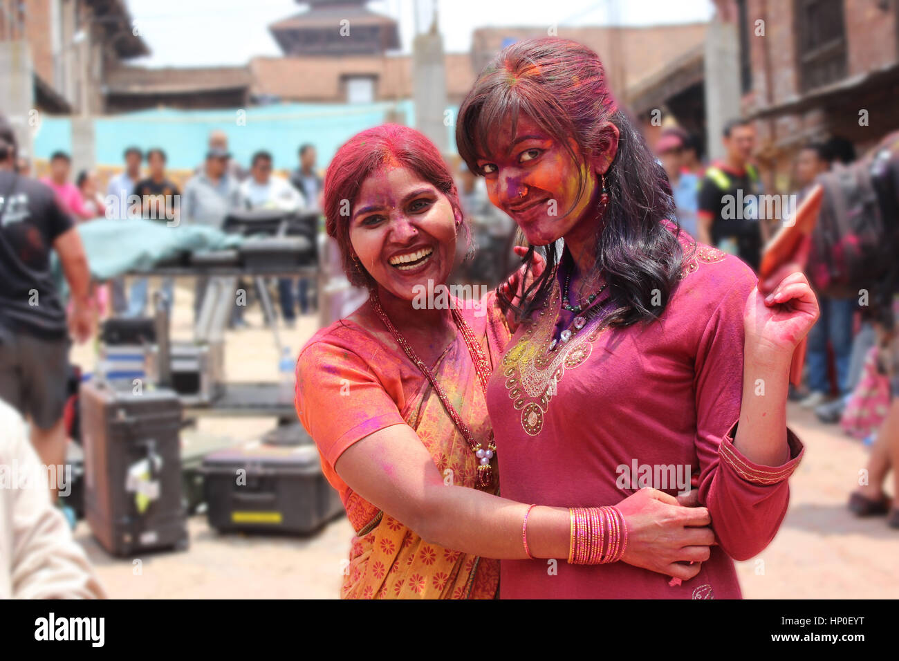 Festival de Holi Banque D'Images