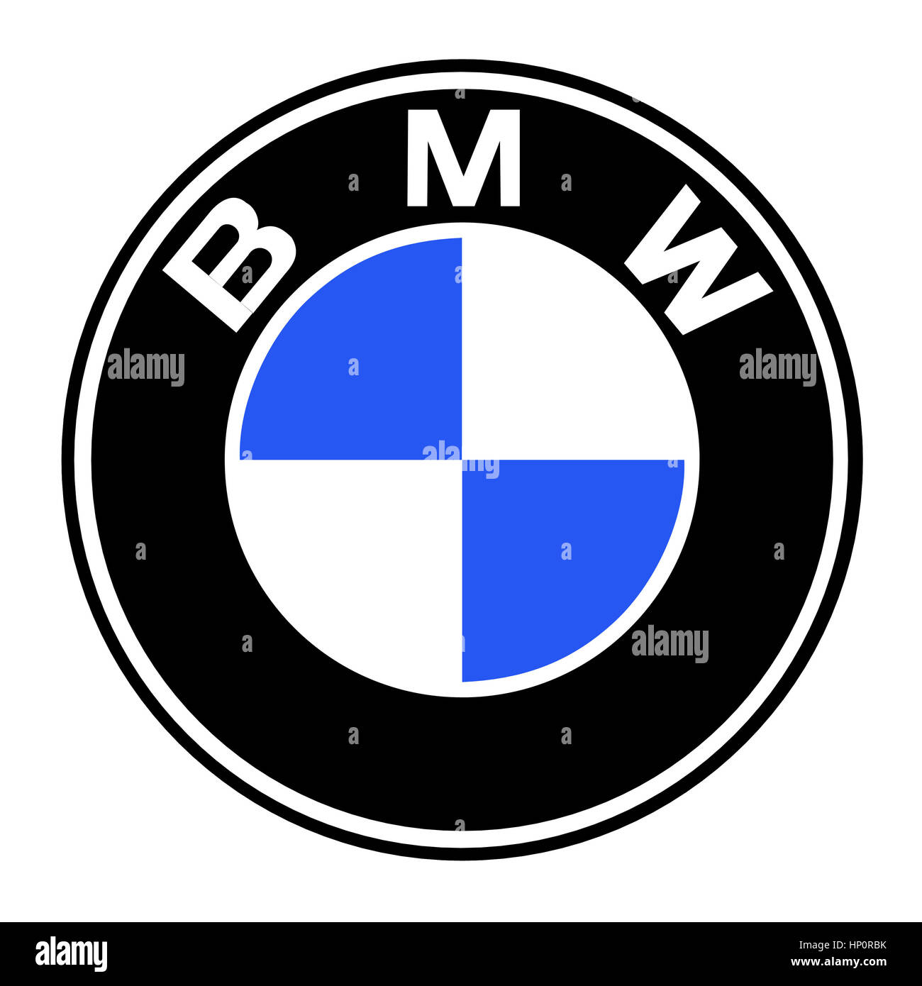 Logo BMW Banque D'Images