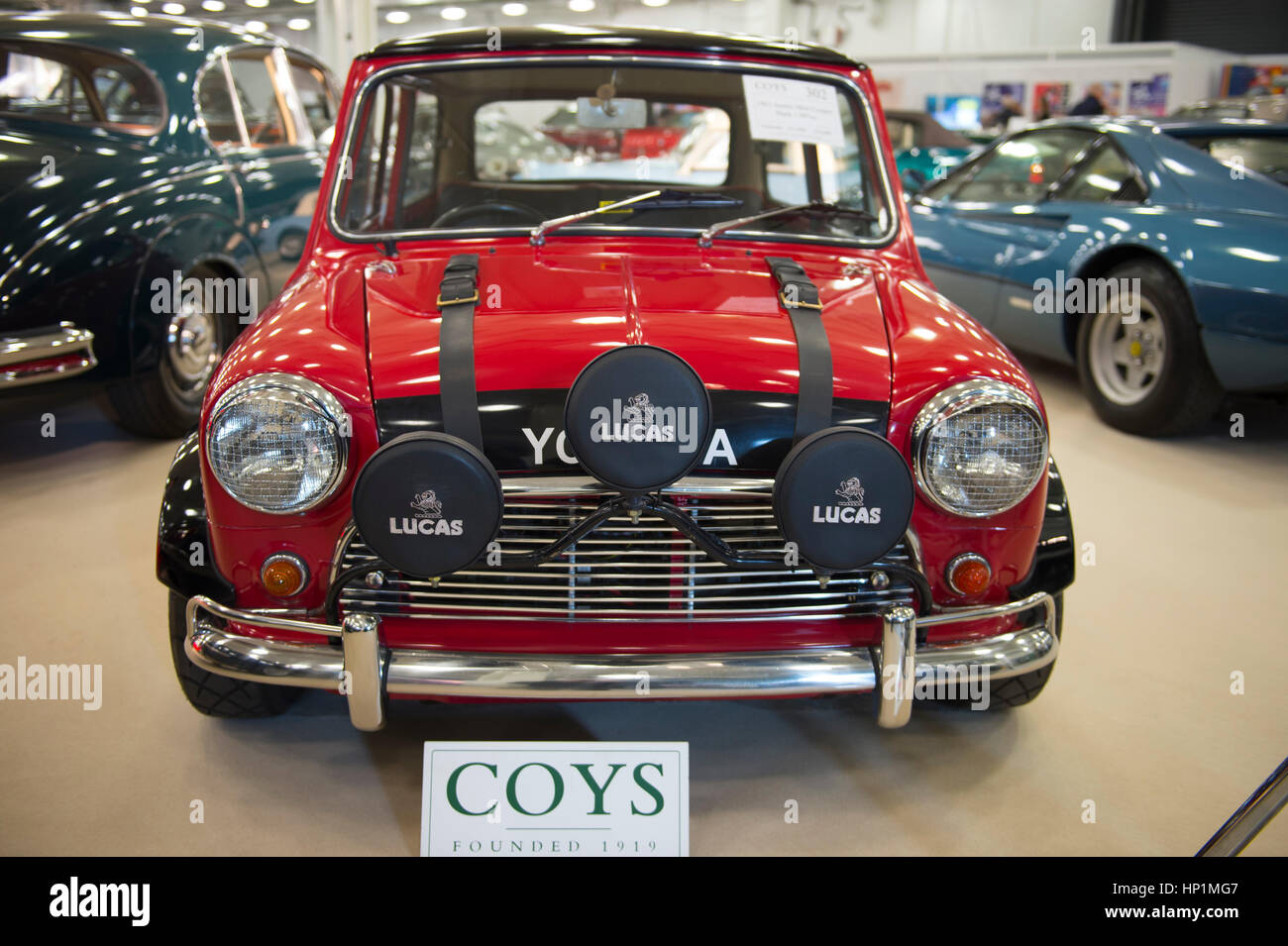 Olympia Londres Royaume Uni Feb 17 2017 Automobile Vente Aux