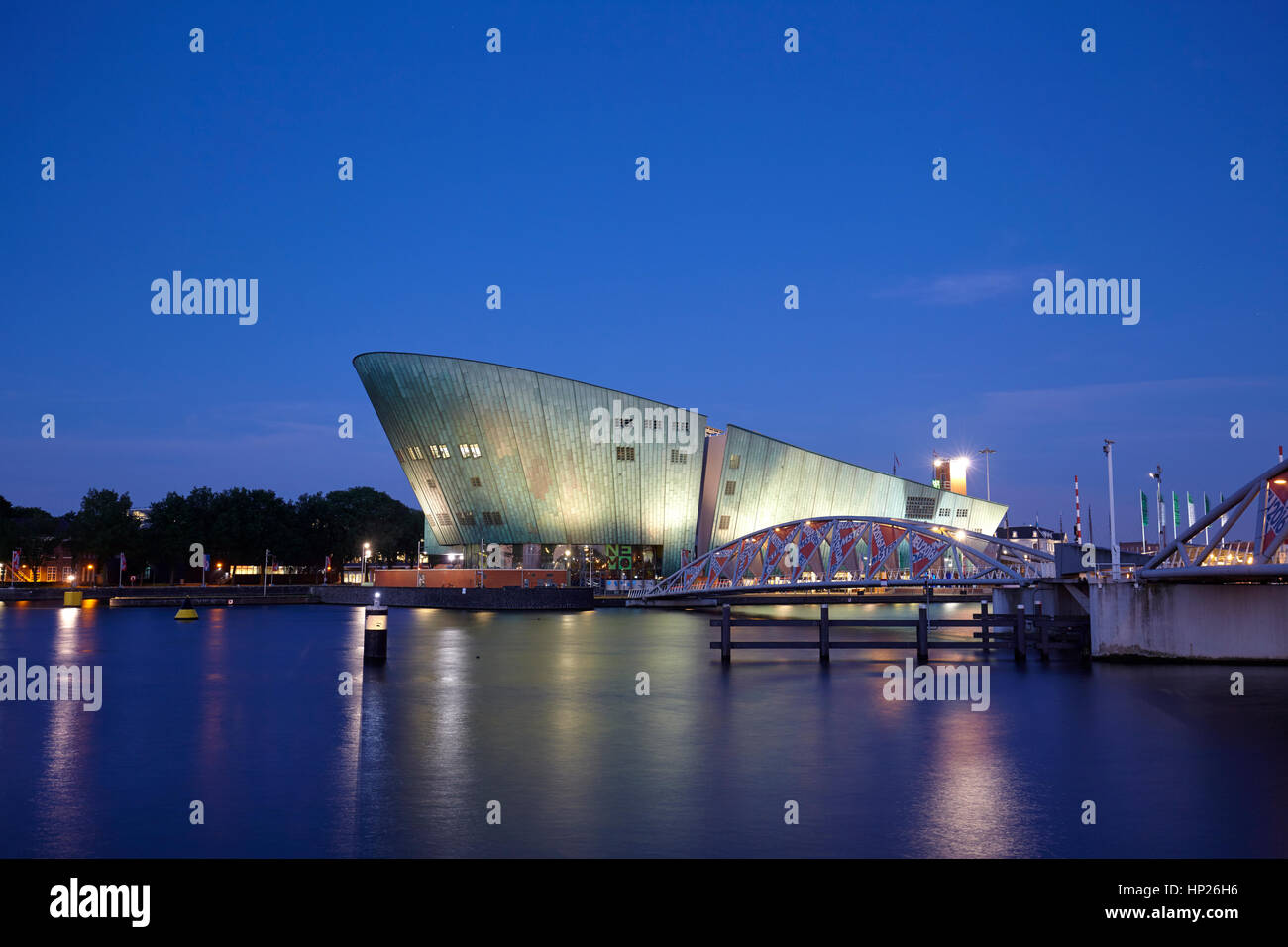Musée des sciences NEMO à Amsterdam, Pays-Bas Banque D'Images