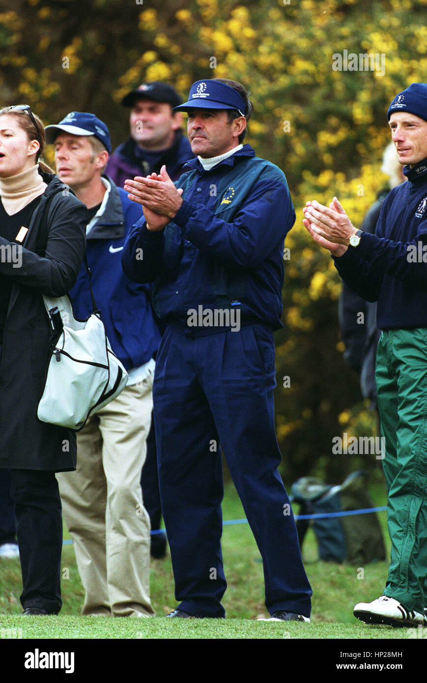 SEVE BALLESTEROS SEVE BALLESTEROS SEVE BALLESTEROS SUNNINGDALE TROPHY TROPHY 16 Avril 2000 Banque D'Images