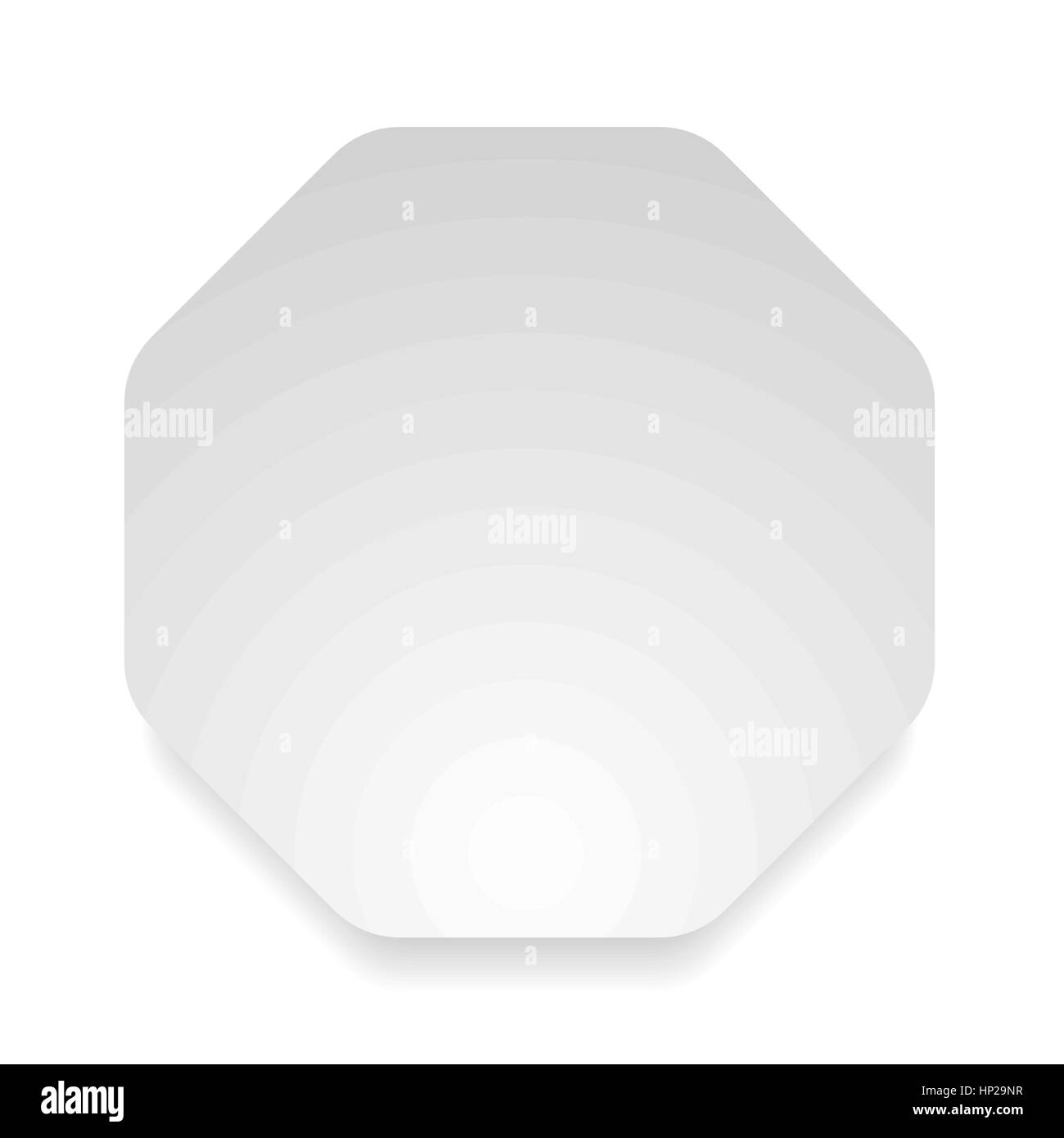 L'étiquette collante vide Illustration de Vecteur