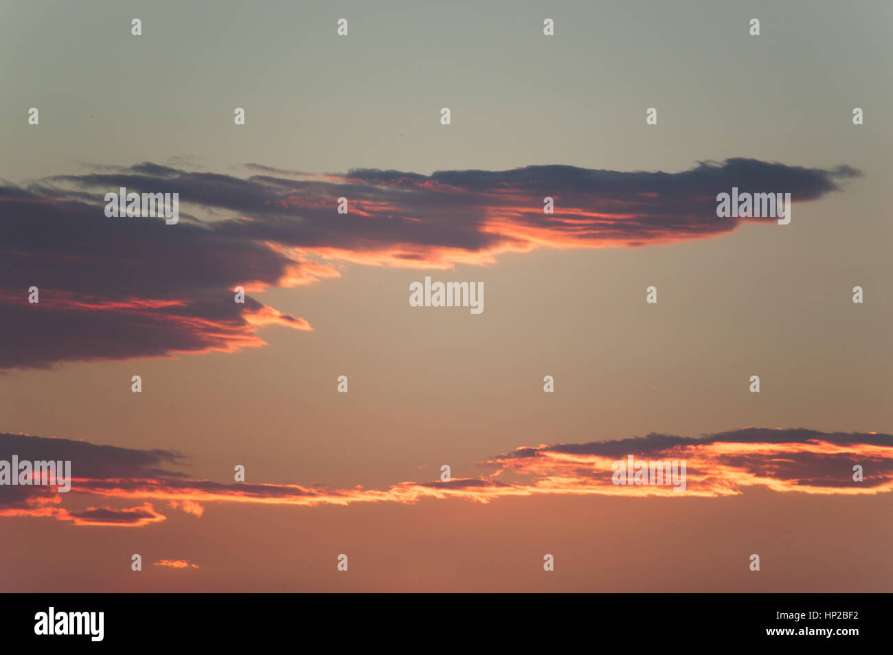 Le coucher de soleil à Athènes Banque D'Images