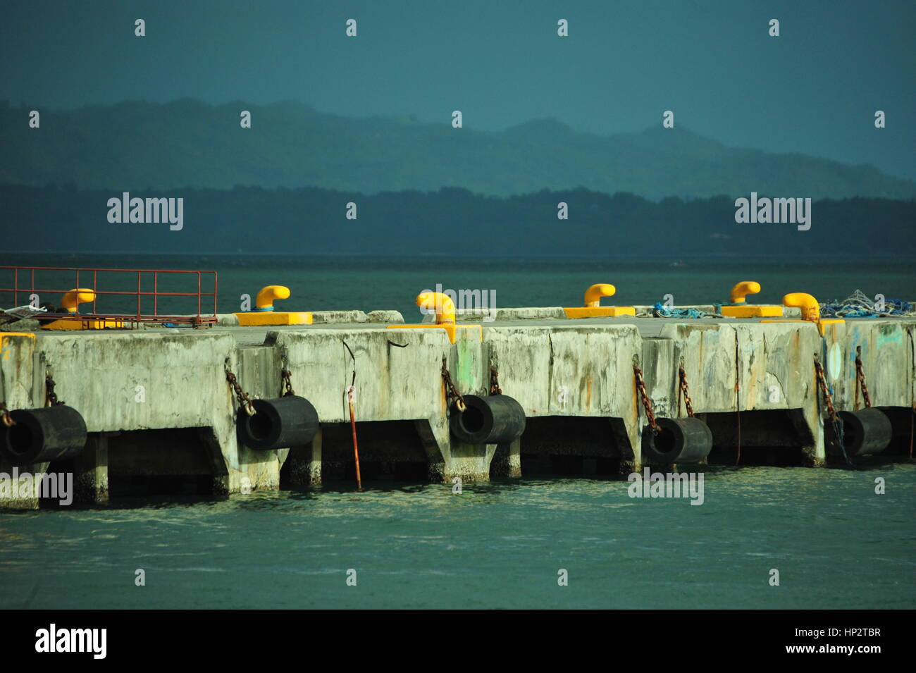 Port de Maasin City, Leyte, Philippines Banque D'Images