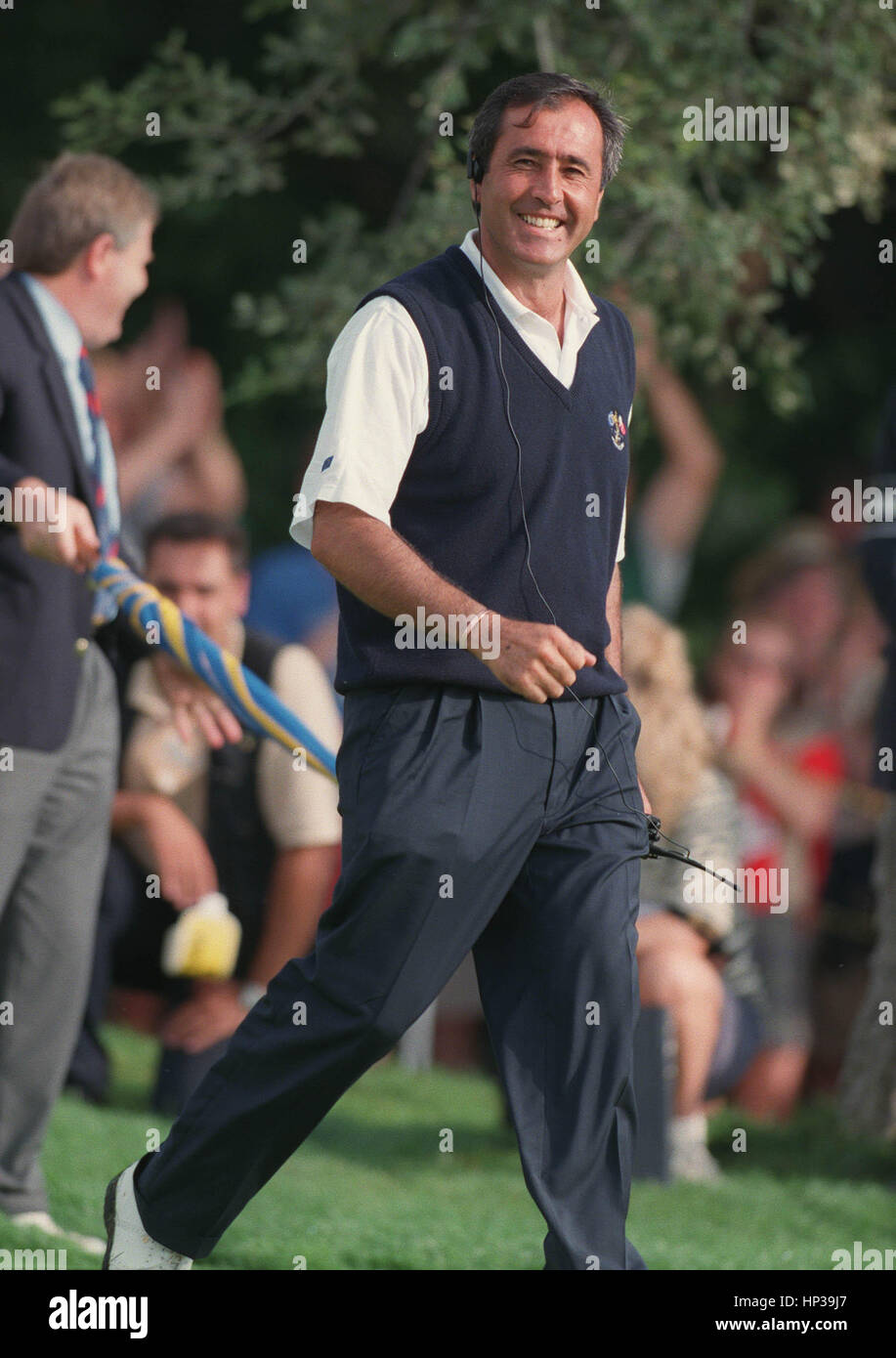 SEVE Ballesteros Valderrama, capitaine de la Ryder Cup 28 Septembre 1997 Banque D'Images
