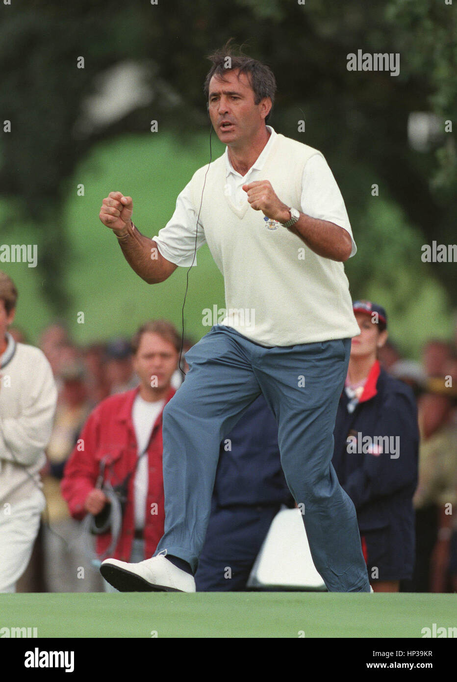 SEVE BALLESTEROS VALDERRAMA RYDER CUP ESPAGNE 28 Septembre 1997 Banque D'Images