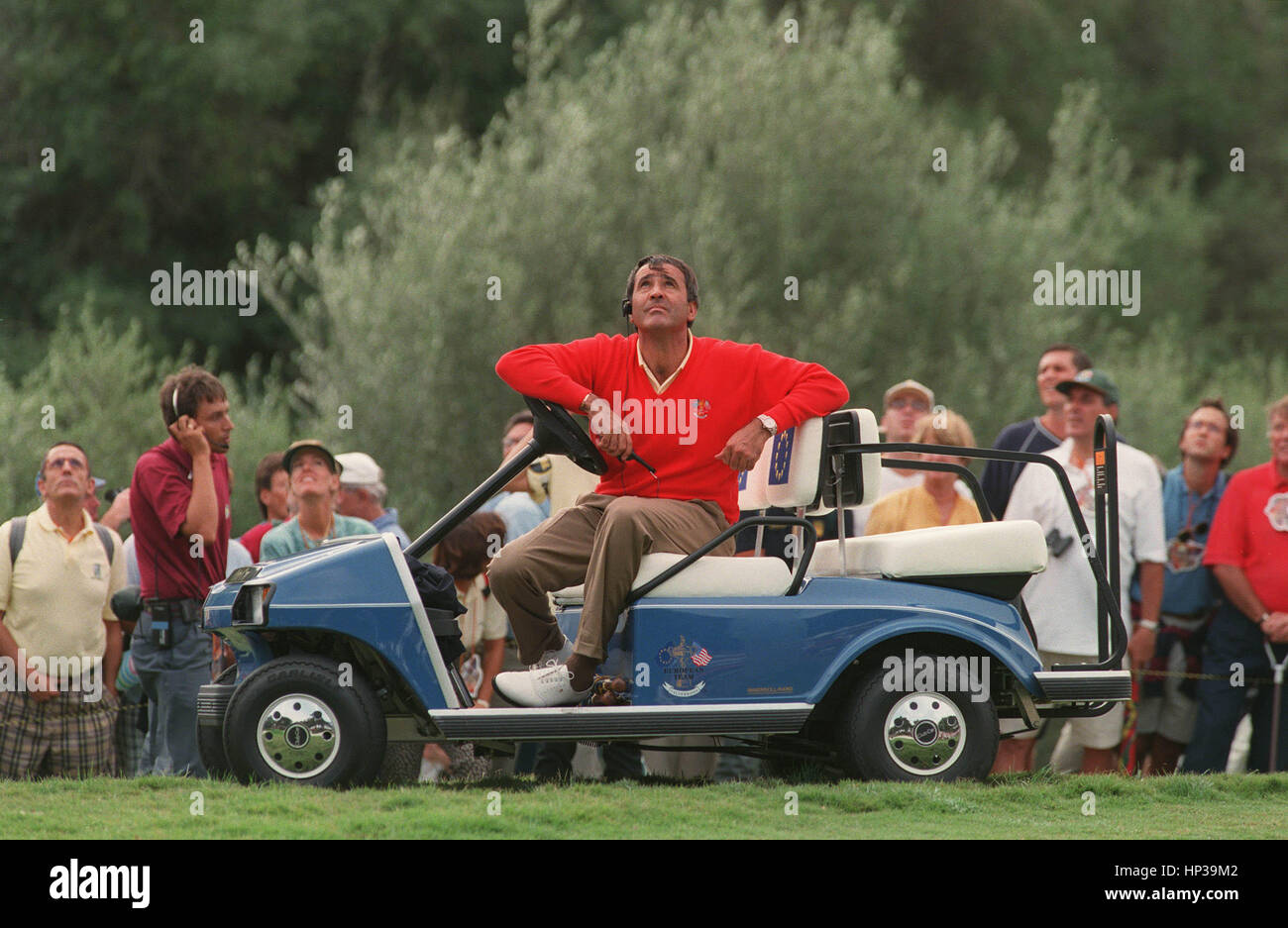 SEVE BALLESTEROS VALDERRAMA RYDER CUP ESPAGNE 28 Septembre 1997 Banque D'Images