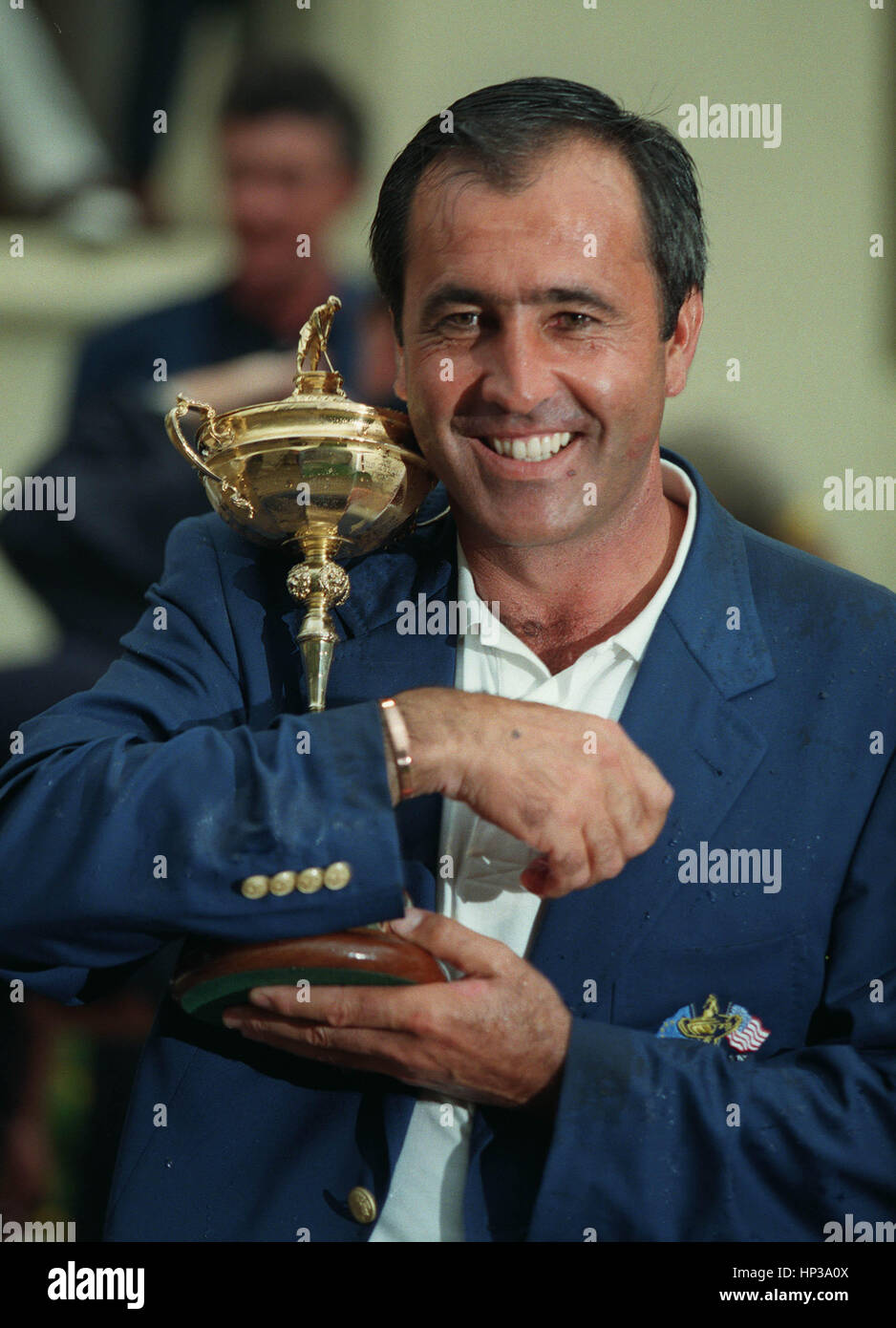 SEVE Ballesteros Valderrama, capitaine de la Ryder Cup 29 Septembre 1997 Banque D'Images