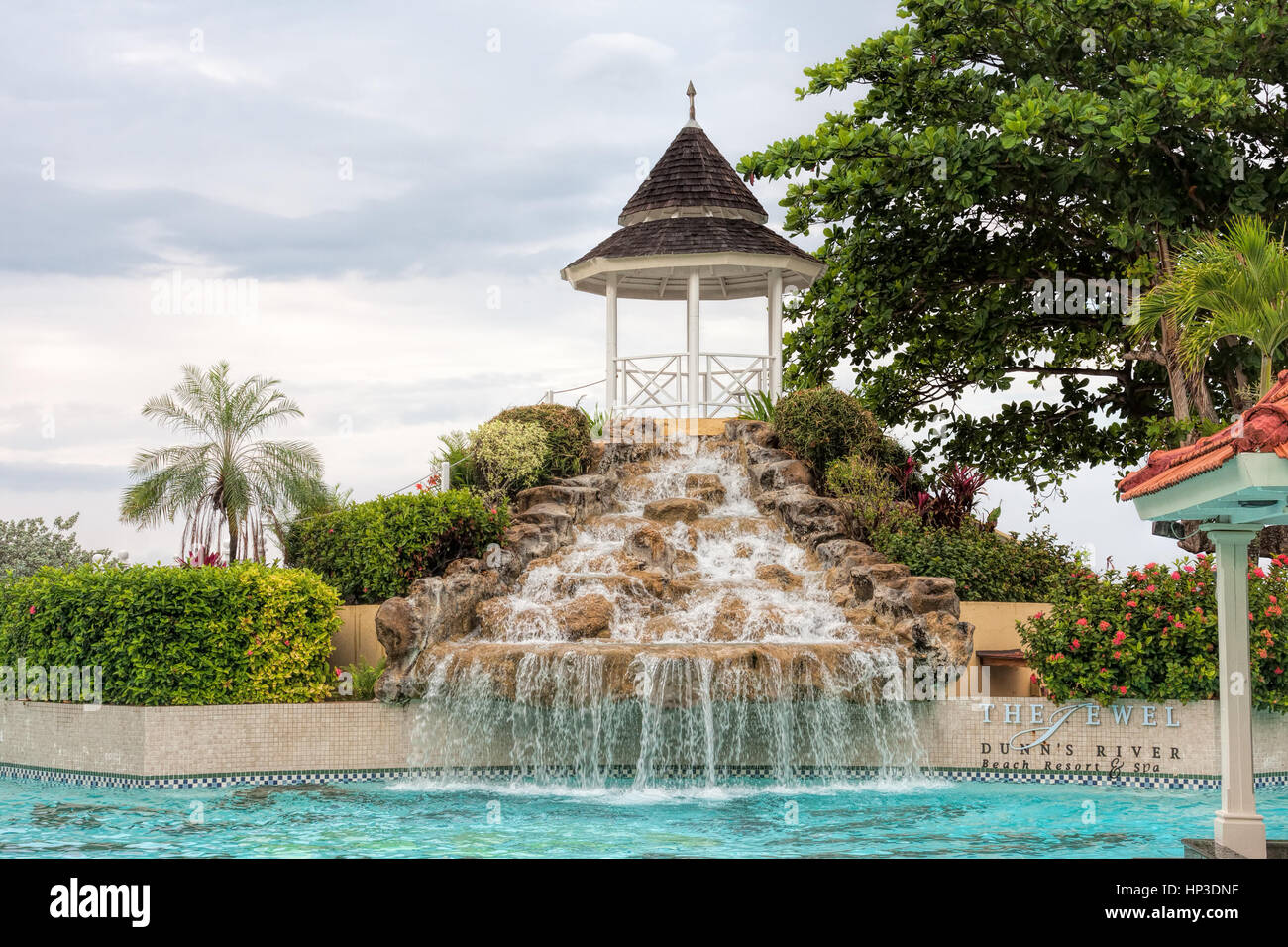 Le Jewel Dunn's River Beach Resort & Spa en Jamaïque Banque D'Images