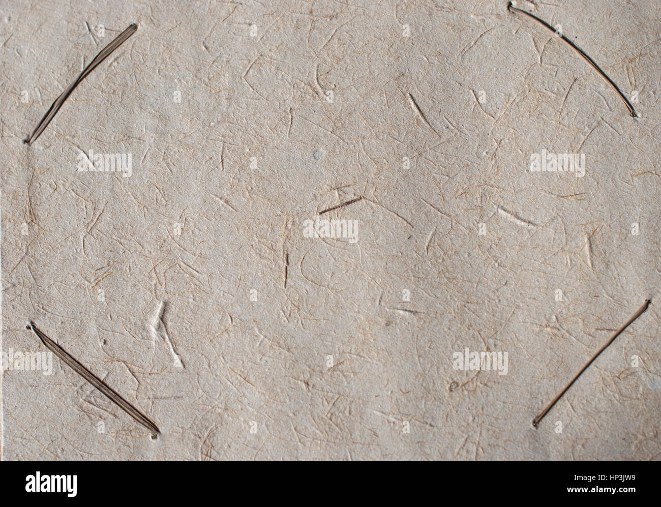 Un vieux morceau de papier,une partie de l'album Banque D'Images