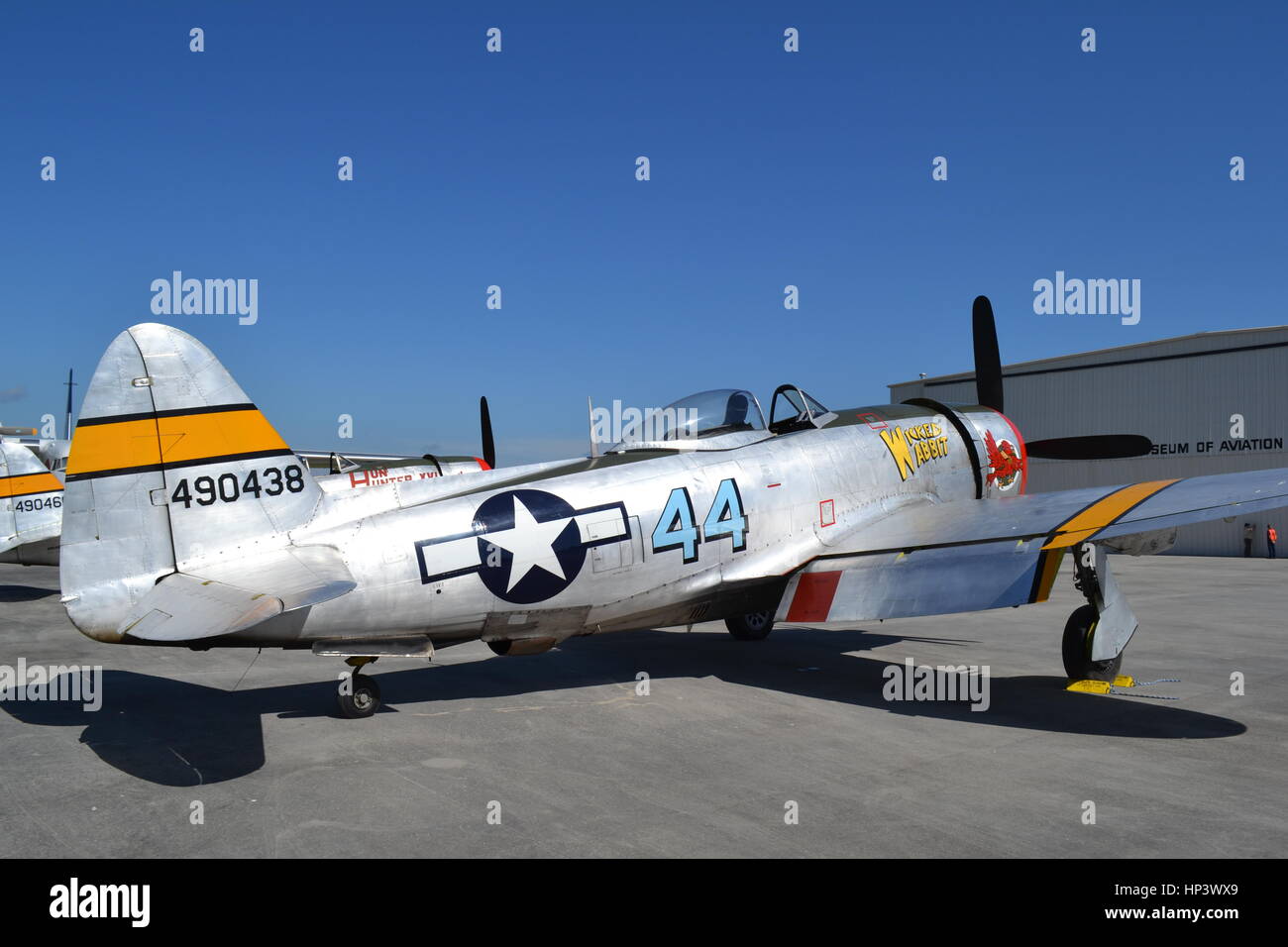 Republic Aviation P-47D Thunderbolt , WW2 fighter Banque D'Images